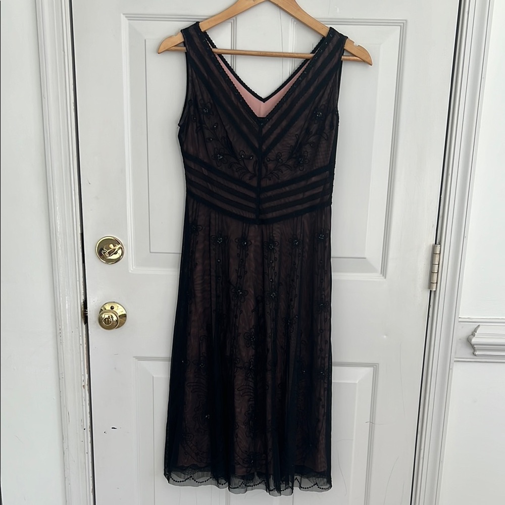 Elegant Black Sleeveless Dress